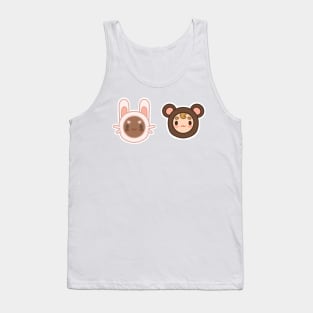 Bear and bunny Tank Top